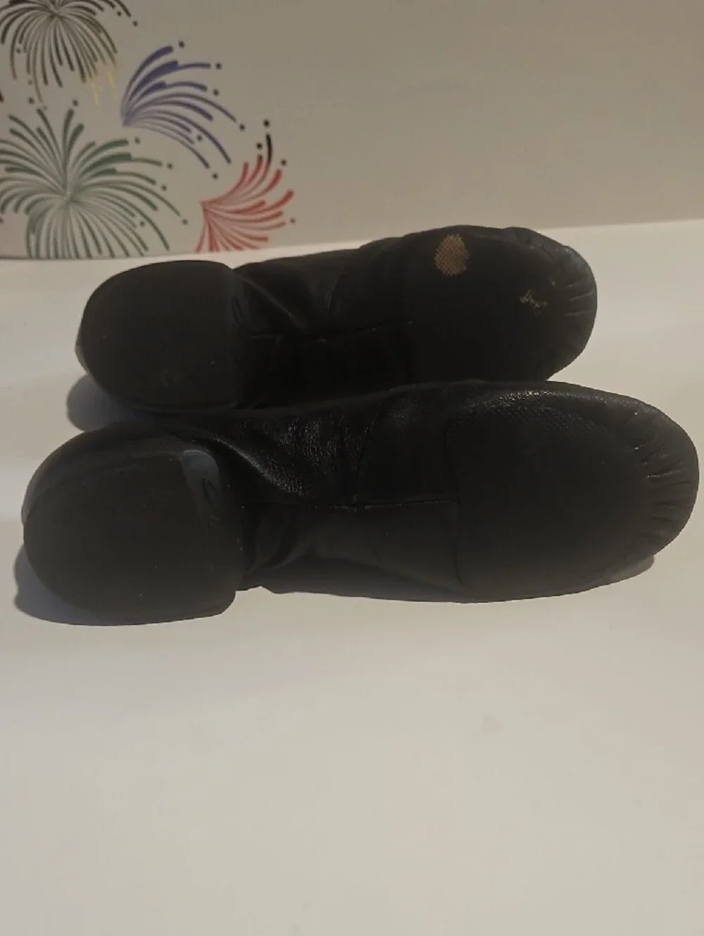 Capezio Black Slip-On Dance Flats